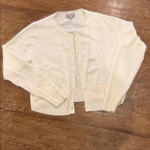 J. Crew Women's brushed cashmere cardigan